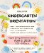 Kindergarten Orientation for 2026/2027 SY Thumbnail